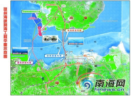 我国计划投资1400亿兴建琼州海峡跨海大桥